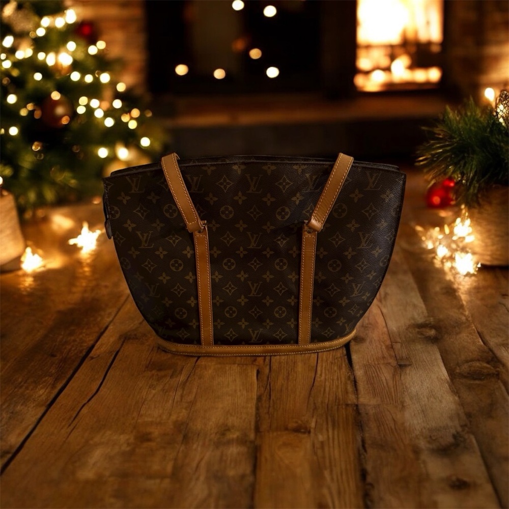 Vintage RARE Louis Vuitton Monogram Tote Bag
